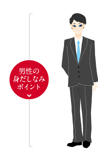 男性の身だしなみポイント