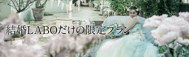 結婚LABOだけの限定プラン